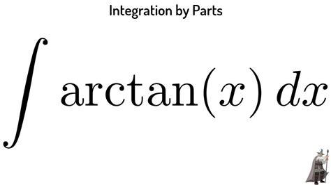 integral of arctan x